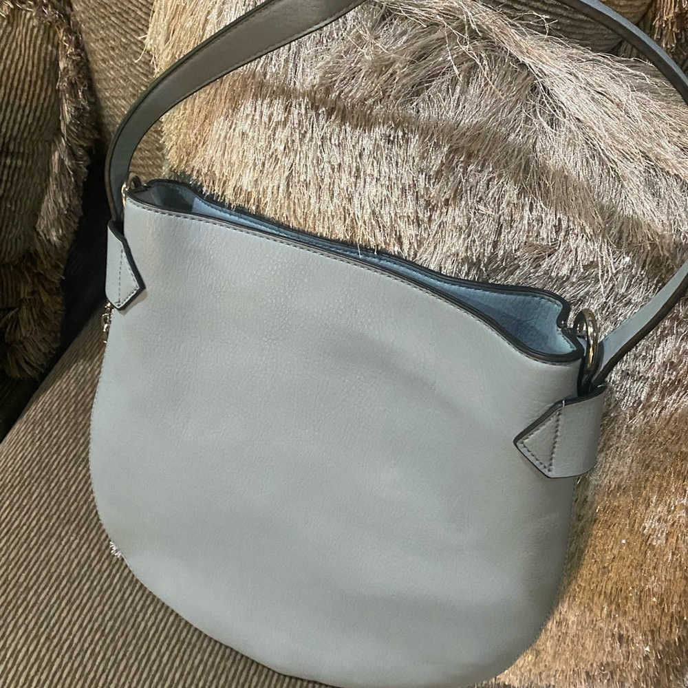 Blue handbag - Picture 2 of 3